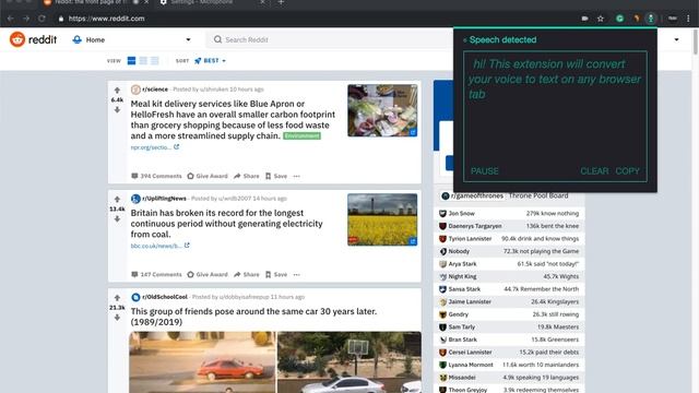 Voice to text conversion online Chrome Extension using speech recognition смотреть онлайн
