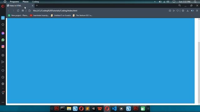 How To Insert Video in HTML | Insert Video In HTML Using VSCode смотреть онлайн