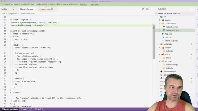 How To Use PubSub From Cypress Test To Publish Events To Application смотреть онлайн