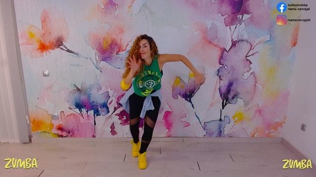 BONITA Daddy Yankee Zumba - Coreografia Maria Carvajal #bonita #zumba #baile #coreografia смотреть онлайн