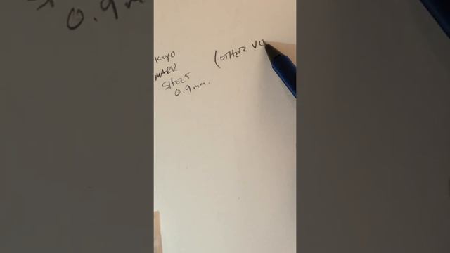 Kokuyo Mark Sheet 0.9mm Unboxing смотреть онлайн