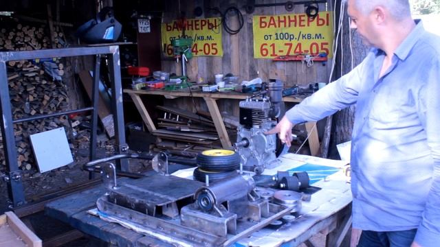 Виброплита с бензиновым двигателем своими руками смотреть онлайн