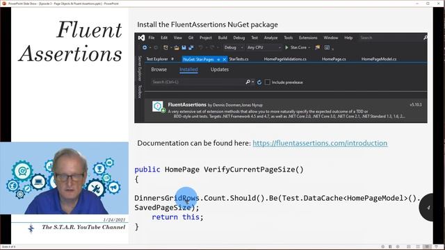 STAR Episode 3 - Page Objects & Fluent Assertions смотреть онлайн