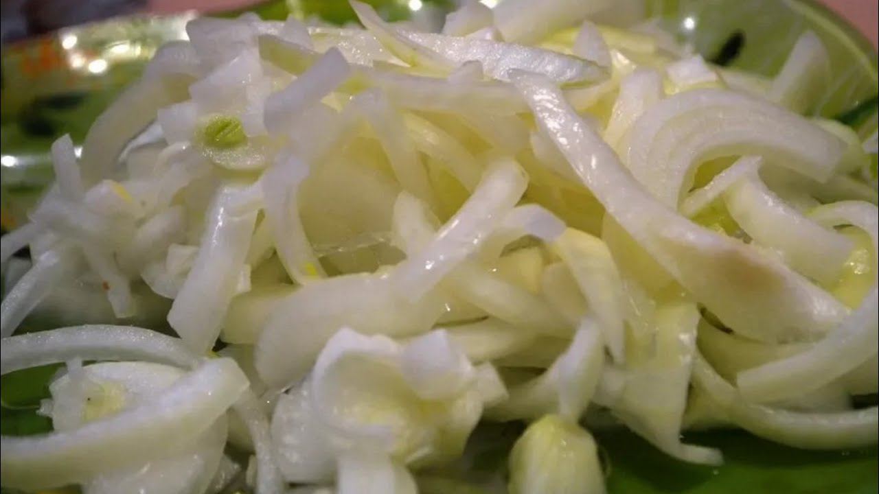 Маринованный лук - вкусно и быстро. смотреть онлайн