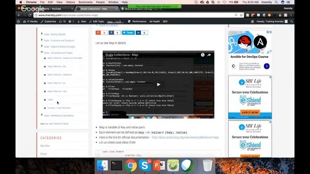 Scala And Spark Live Training - 09 - Collections (Set And Map), Tuples