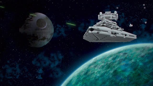 Лего 75055 Имперский Звёздный Разрушитель смотреть онлайн