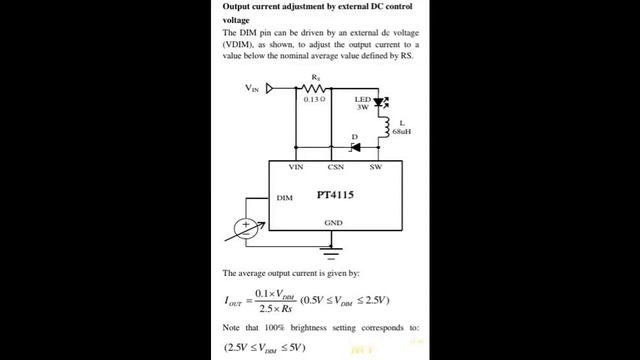 О китайских драйверах и китайских даташитах. Пробуем собирать диммер на PT4115 | #Обзор смотреть онлайн
