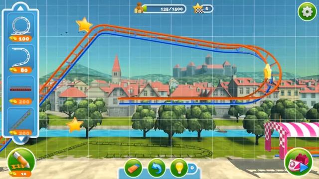 Rollercoaster Creator Express - Walkthrough - FREE PLAY (◕‿◕) смотреть онлайн
