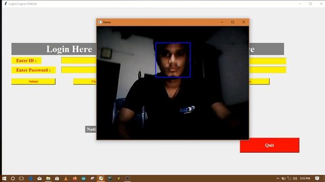 User Login Verification Using Face Recognition смотреть онлайн