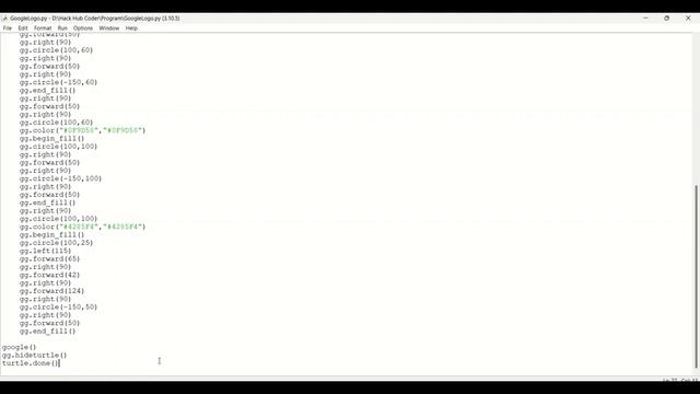From Code to Art: Build Your Own Google Logo with Python Programming | Hack Hub Coder смотреть онлайн