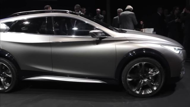 Infiniti QX30 Concept First Look - 2015 Geneva Motor Show смотреть онлайн