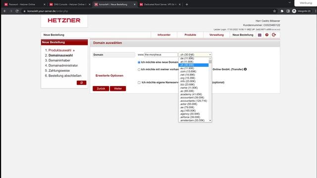 Eine Domain registrieren und einrichten смотреть онлайн