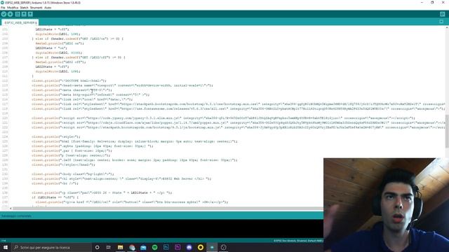 Come creare un SERVER WEB su un ESP32: controlla i GPIO da una pagina Web! [IOT 2021] смотреть онлайн