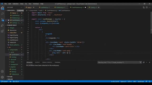 Conexión API Pokemon - Cards con React y Bootstrap смотреть онлайн