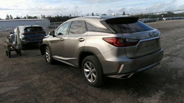 LEXUS RX 2018 VIN 2T2BZMCA8JC166232 sold for 17600$ смотреть онлайн