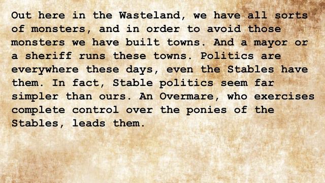 Wasteland Survival Guide: "Stables" смотреть онлайн