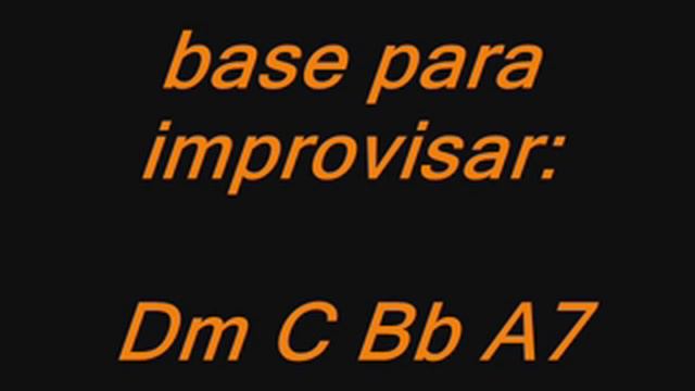 Dm C Bb A7 para Improvisar - por Jesús Amaya... смотреть онлайн