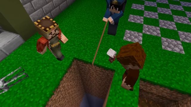 KÖTÜ İKİZLERİN MEZARINA GİRDİK! ? - Minecraft смотреть онлайн