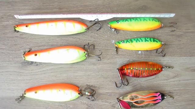 TROLLING. Приманки для  ловли троллингом (дорожкой) 2 часть