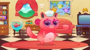 Суровый КОТИК БУБУ №101. Хвостик готовит вкусняшки. Мультик ИГРА про котят на Хвостик ТВ