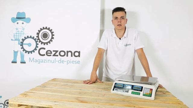 Cantar Cu Platforma 40 Kg Micul Fermier GF-0213, Cu Afisaj Electronic