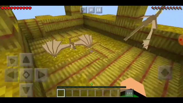 ЭТОТ ДРАКОН ЖИВЁТ НА ГОРЕ В МАЙНКРАФТ | Деревня Жителей смотреть онлайн