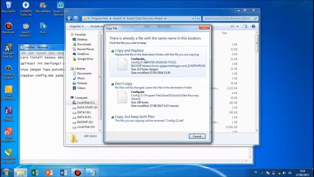 Cara Instal Easeus Data Recovery Wizard Full Version смотреть онлайн