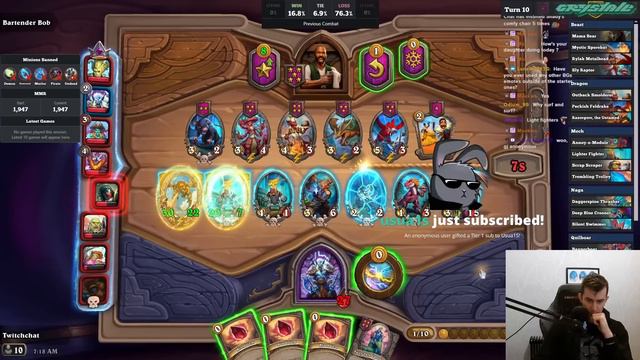 This Lighter Exodia is just Disgusting… | Hearthstone Battlegrounds смотреть онлайн