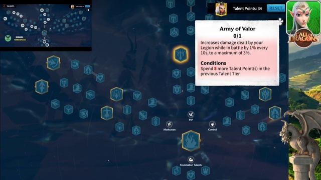 Call Of Dragons - KINNARA Talent Tree Guide | Tips & Tricks