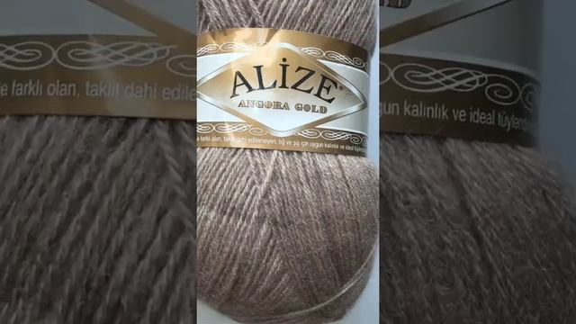 Подробный обзор пряжи Alize Angora Gold(Полушерсть с ангорой) №541 Норка