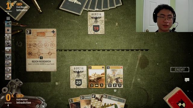 KARDS - Lightning Fast Axis Tanks (German-Japan Heinz/Aggro) + Facecam смотреть онлайн