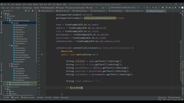 Post User Address To Firebase | Firebase | FireStore | How To Make ECommerce App In Android Studio смотреть онлайн