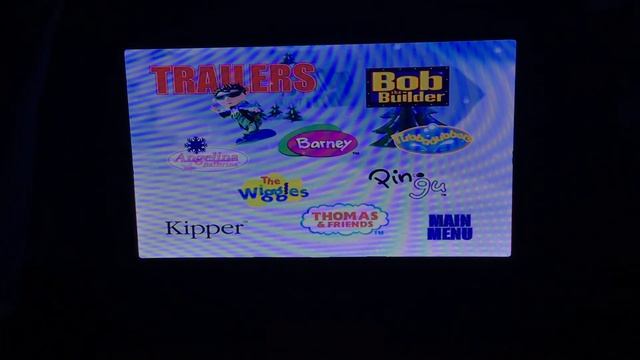 Bob The Builder Snowed Under The Bobblesberg Winter Games 2004 DVD Menu Walk Through