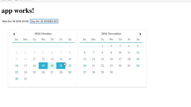 Angular2 cozy date picker смотреть онлайн