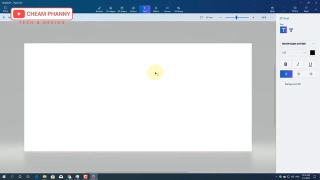 Episode 12 - What is Paint 3D in Windows 10? | Cheam Phanny смотреть онлайн