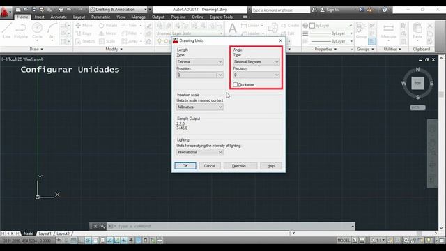 AutoCAD para principiantes - 3. Cómo configurar UNIDADES смотреть онлайн