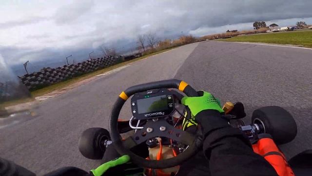 ONBOARD GO KART PISTA ITALIA CASTEL VOLTURNO смотреть онлайн