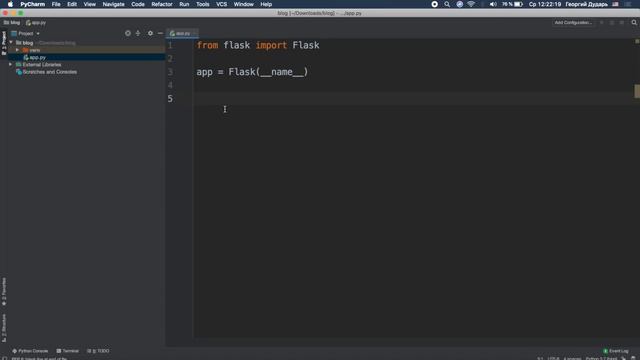 Изучение Flask #1 - Создание веб сайтов на Python смотреть онлайн