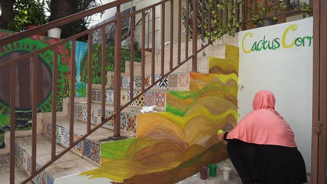 PBJ #11 - DIY Murals and Cactus Corner on Space Under Stairs смотреть онлайн