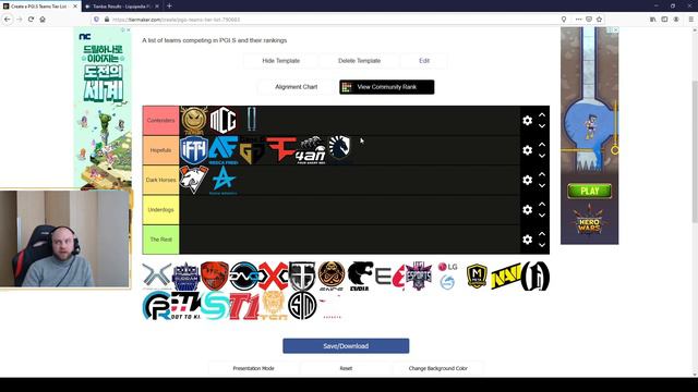 PaperThin's PGI.S Tier List!! смотреть онлайн