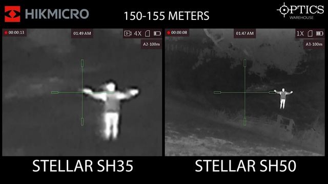 HIKMICRO Panther PH35L/PH50L & Stellar SH35/SH50 Thermal Rifle Scopes Test Footage смотреть онлайн