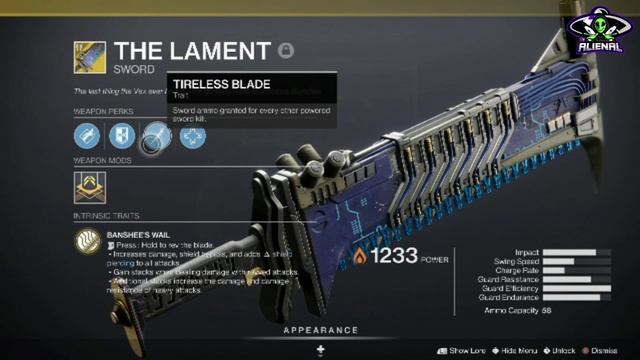 Properly use Lament Exotic Sword смотреть онлайн