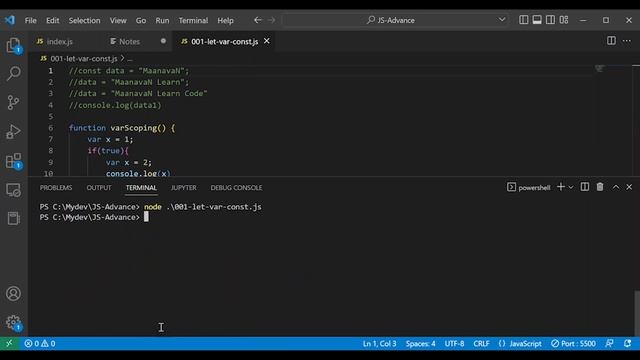 Difference Between var, let, and const in JavaScript | JavaScript Tamil Tutorial смотреть онлайн