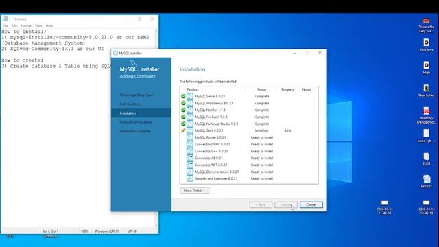 How to install MySql along with SQLYog. смотреть онлайн