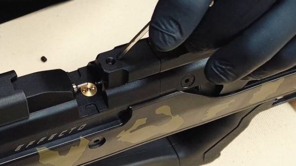 Тюнинг пневматической винтовки Huglu Effecto Zeon. Как сделать раздушку за 3 минуты.