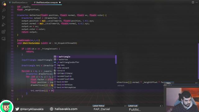 Shell Texturing With Compute Shaders | Unity Shader Stream