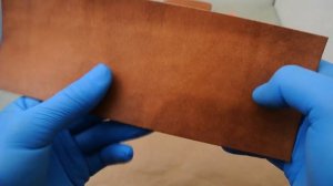 Обработка бахтармы. Заглаживание изнанки кожи. Эффект doubleface.