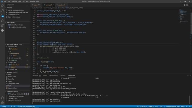 Developing Bluetooth Low Energy products using nRF Connect SDK смотреть онлайн