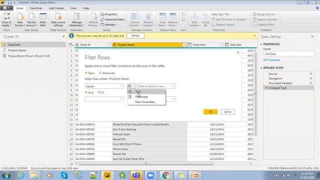 Dynamic Power BI Reports Using Parameters смотреть онлайн