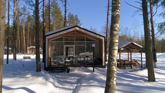 Видеообзор парк-отеля "Шервуд". Зимняя версия. смотреть онлайн